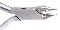 (image for) Light Wire Forming Plier w/ Cutter - 3 Grooves at Tip - OrthoPli