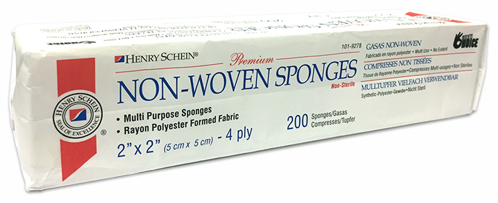 (image for) Premium - Non-Woven Sponges - 2"x2" - Non Esterile