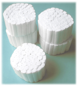 (image for) Absorbent Dental Cotton Rolls - #2 - Non Sterile