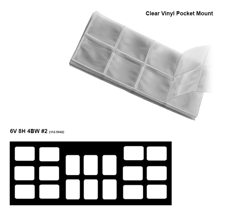 (image for) #2 - X-Ray Pocket Mounts - Transparent Vinyl - 12H6V