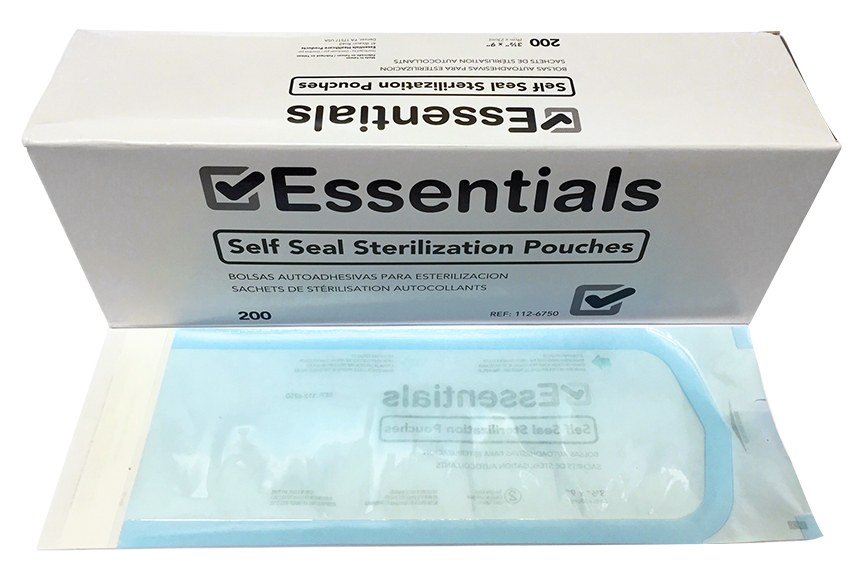 (image for) Self Seal Sterilization Pouches - 3.5"x9"