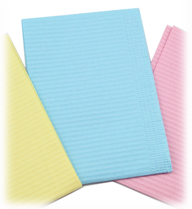 (image for) Patient Bibs - 2-Ply Tissue/1-Ply Pol