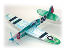 (image for) Toy Planes - WWII - Glider - Assorted - 48 per Package