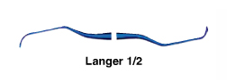 (image for) Langer 1/2 - MaxiGrip - Titanium Implant Scalers