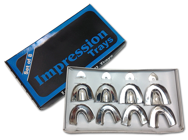 (image for) Impression Trays - Non-Perforated - RimLock - Full Denture