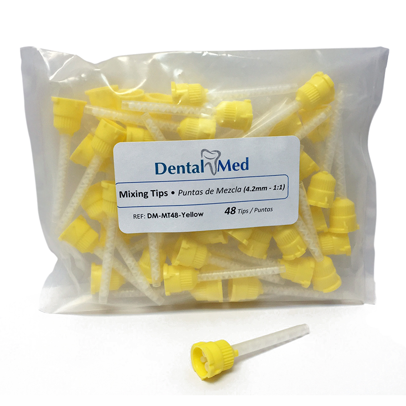 (image for) High Performance Mixing Tips - Large - Yellow - 4.2mm - 1:1