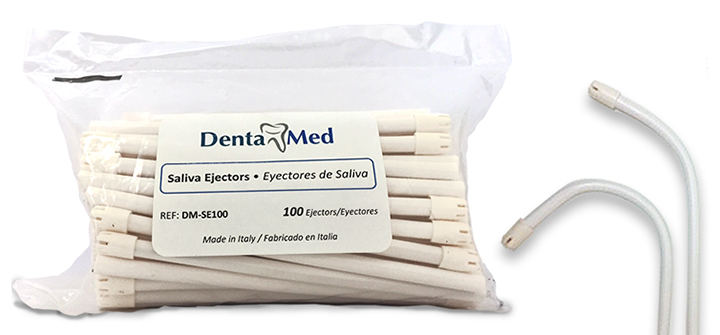 (image for) Saliva Ejectors - White with White Tip