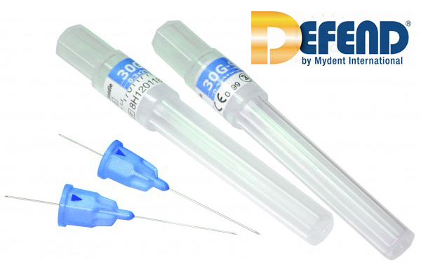 (image for) Defend - Self-Threading Needles - 27Ga - Long