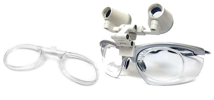 (image for) Adapter Insert RX for DentalMed Loupes