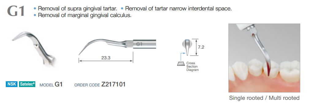 (image for) G1 - Ultrasonic Scaler Tip