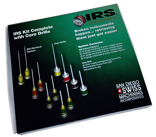 (image for) IRS - Instrument Removal System - 8 Pcs. + Core Drills 4 pcs.