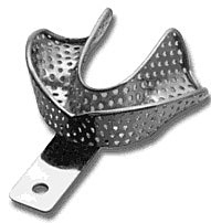 (image for) Impression Trays - Perforated - Stainless Steel - Regular Set