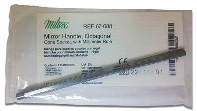 (image for) Mirror Handle with Millimeter Rule