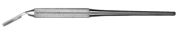 (image for) #5A - Scalpel Handle - Round Angled