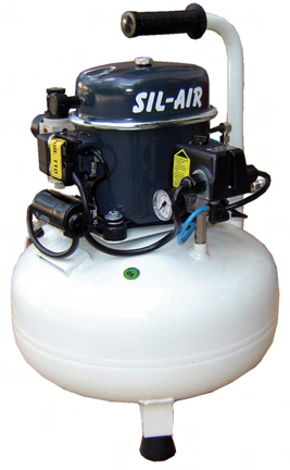 (image for) SilAir 50-24 - Oil Lubricated Silent Compressor