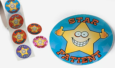 (image for) Stickers in a Roll - Star Patient