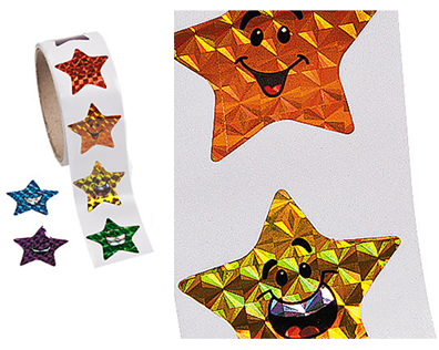 (image for) Stickers - Bright Smiling Stars