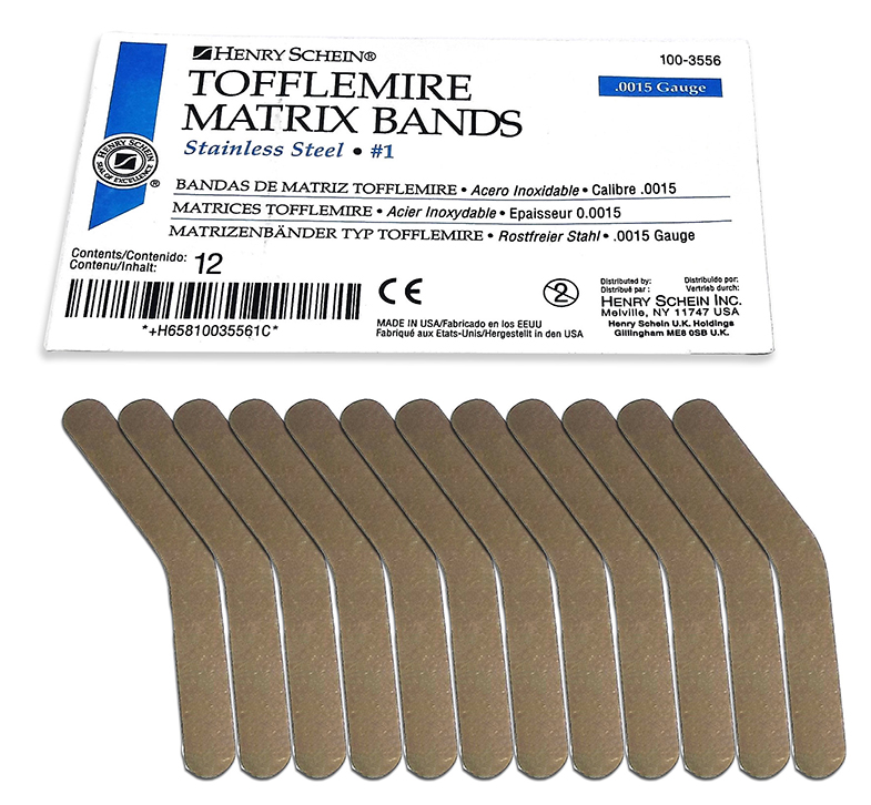 (image for) Tofflemire - Matrix Bands - #1 - 0.0015 Gauge