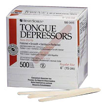 (image for) Tongue Depressors - Non-Sterile - Adult - 500 per Box