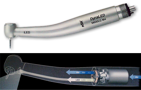 (image for) DynaLED - Handpiece with LED Self-Generator